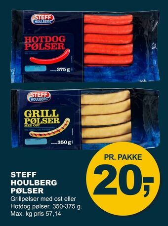 Let-Køb Steff houlberg pølser tilbud
