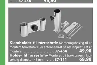 Biltema Holder til tørrestativ tilbud