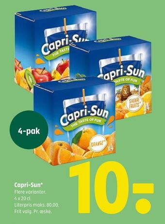 Coop 365 Capri-Sun tilbud