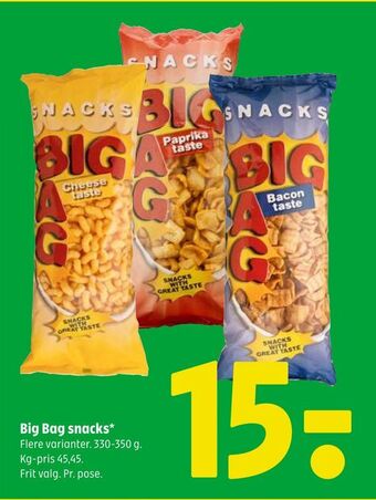 Coop 365 Big Bag snacks tilbud
