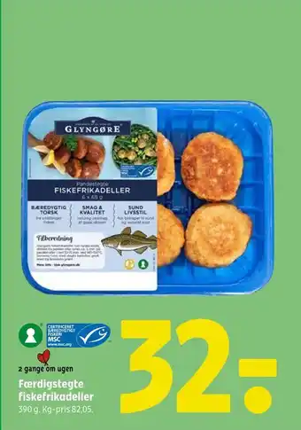 Coop 365 Færdigstegte fiskefrikadeller tilbud