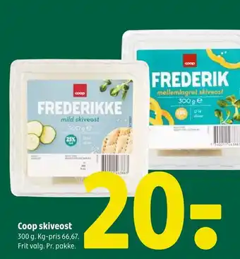 Coop 365 Coop skiveost tilbud