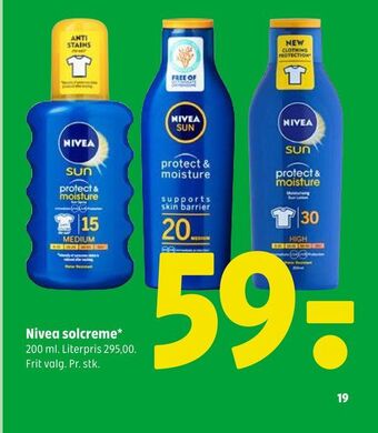Nivea solcreme