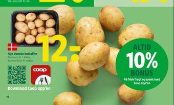 Coop 365 Nye danske kartofler tilbud