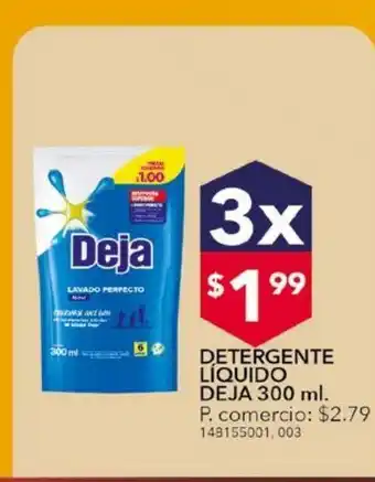 Tia Detergente líquido deja 300ml oferta