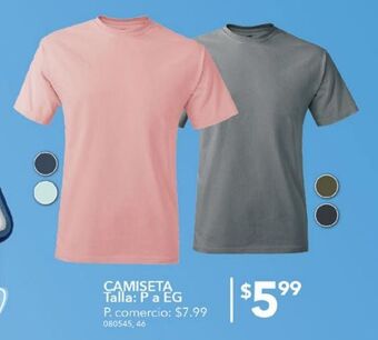 Tia Camiseta talla p a eg oferta