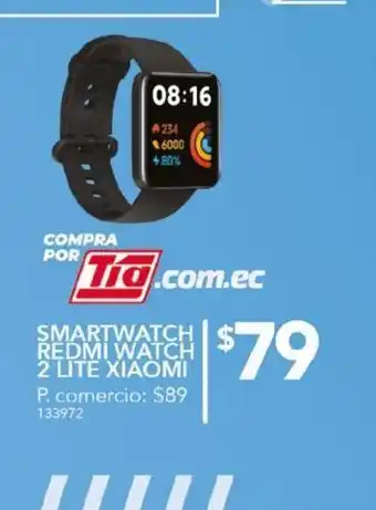 Tia Smartwatch redmi watch 2 lite xiaomi oferta