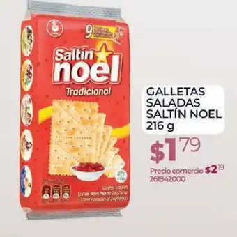 Tia Galletas saladas saltin noel 216 g oferta