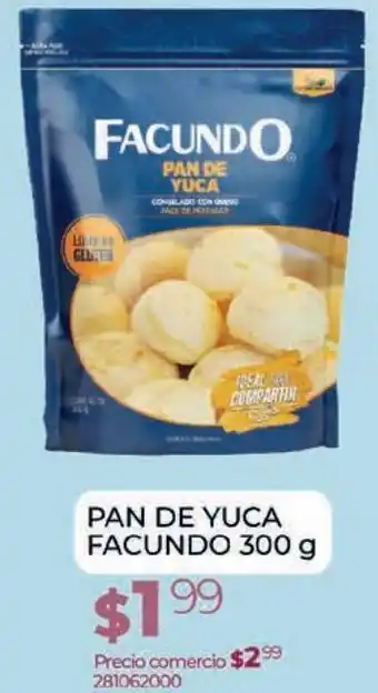 Tia Pan de yuca facundo 300 g oferta