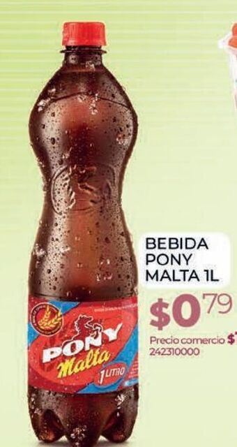 Bebida pony malta 1 l