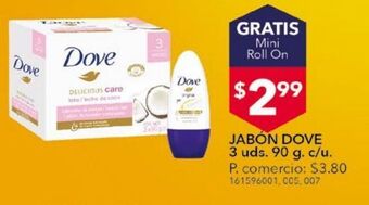 Tia Jabón dove 3 uds 90g c/u oferta
