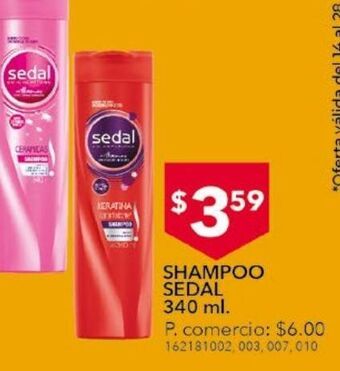 Tia Shampoo sedal 340ml oferta