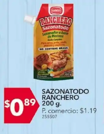 Tia Sazonatodo ranchero 200g oferta