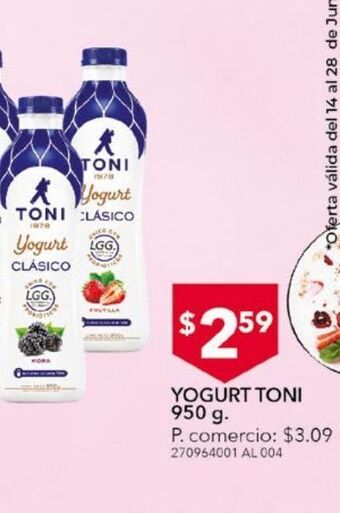 Tia Yogurt toni 950g oferta