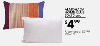 Tia Almohada home club 50 x 70cm oferta
