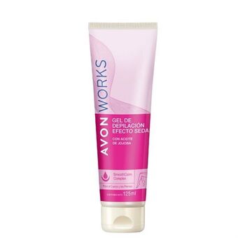 AVON Avon works gel de depilación efecto seda con aceite de jojoba 125 ml oferta