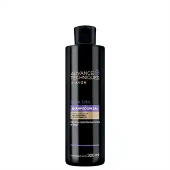 AVON Advance techniques acondicionador ultraliso con tecnología lotus shield 250 ml oferta