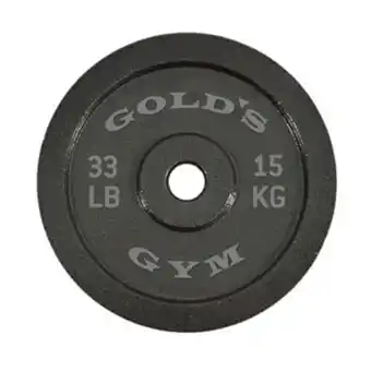 Pycca Disco de acero gold's gym 33 libras oferta