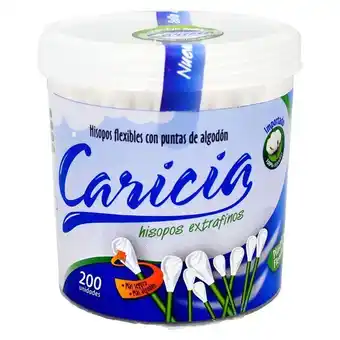 Farmacias Medicity Caricia cotonetes plástico con 200... oferta