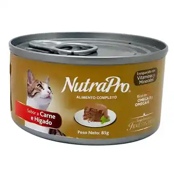 Tia Alimento húmedo para gato Nutrapro carne higado 85 g oferta