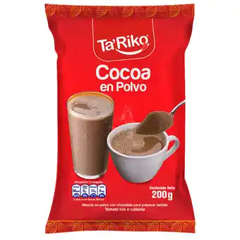 Tia Chocolate en polvocho colate Ta Riko 200 g oferta