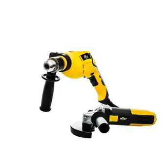 Tia Combo taladro 1/2 750W con amoladora 4 1/2 800W oferta
