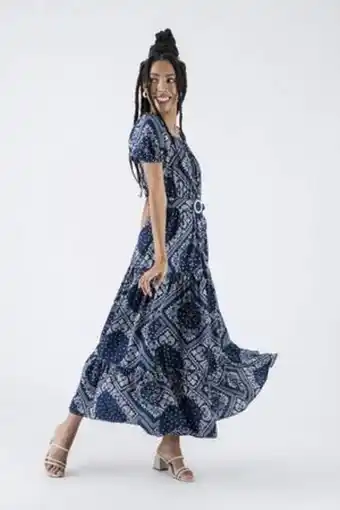 De Prati Vestido largo con hebilla sabella oferta