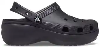 Crocs Zuecos plataforma de mujer classic platform clog w crocs oferta