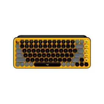 Marcimex Logitech - teclado inalambrico 920-010713 | amarillo oferta