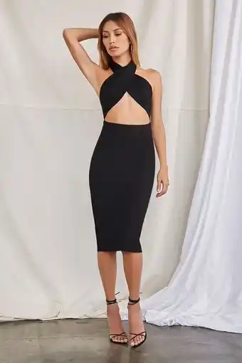 Forever 21 Crossover cutout dress oferta