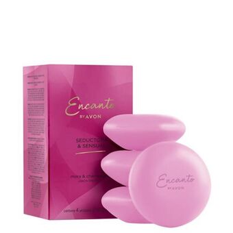 AVON Encanto jabón cremoso seducción 4 und 80 g oferta