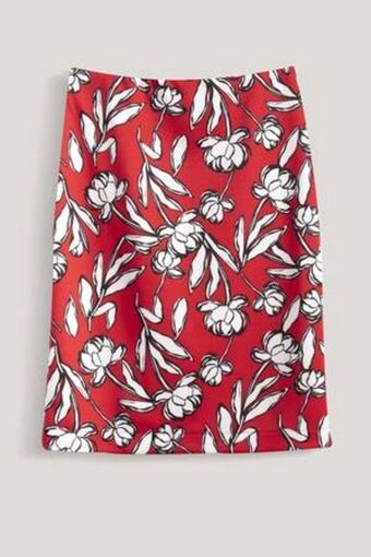 De Prati Falda midi estampada expressions oferta