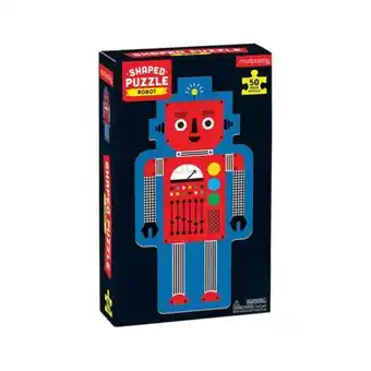 Rompecabeza mudpuppy personaje tema robot 50 pzas