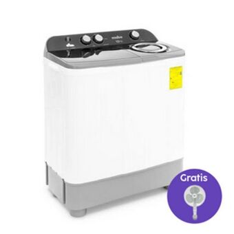 Marcimex Mabe - lavadora lmde3124pbab0 blanco | 13 kg oferta