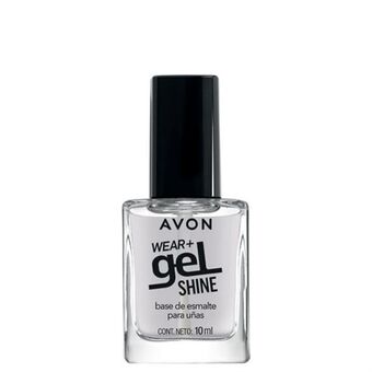 Avon wear gel shine base gel de esmalte para uñas 10 ml