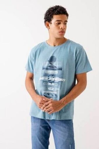 De Prati Camiseta de algodón estampada h&o oferta