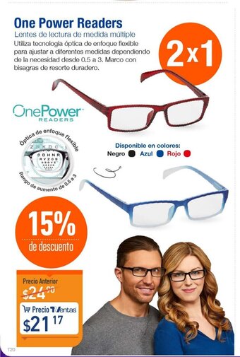 TVentas One Power Readers oferta