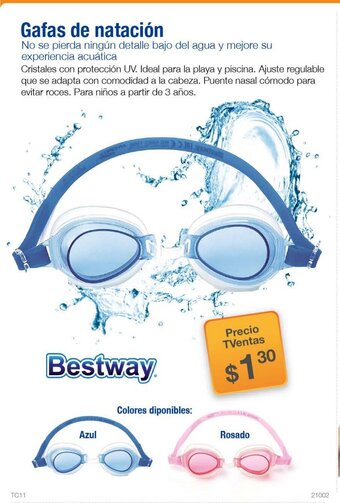 TVentas Bestway Gafas de natacion oferta