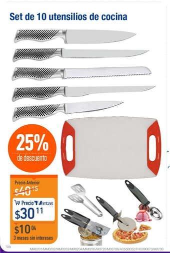 TVentas Set de 10 utensilios de cocina oferta
