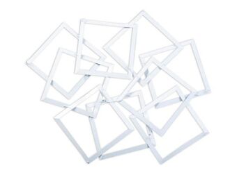 Colineal Aplique de pared cuadros blancos oferta