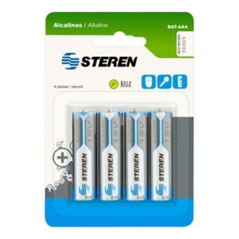 Marcimex Steren 4 pilas alcalinas tipo aa 1.5v oferta