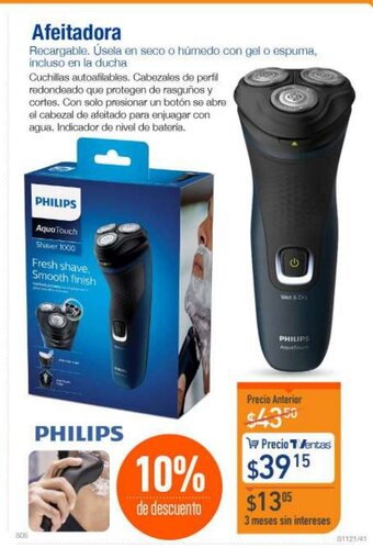TVentas Philips - Afeitadora oferta