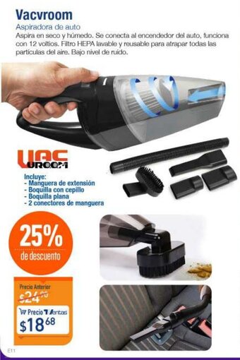 TVentas Vacvroom Aspiradora de auto oferta
