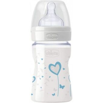 Bebemundo Biberon decorado nino vidrio 150ml. oferta