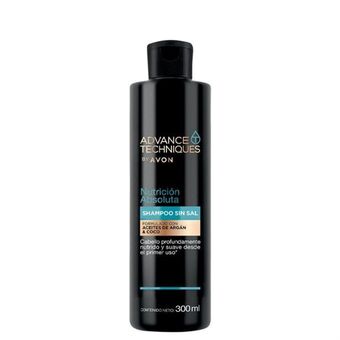 AVON Advance techniques shampoo aceite de argán y coco nutrición absoluta 300 ml oferta