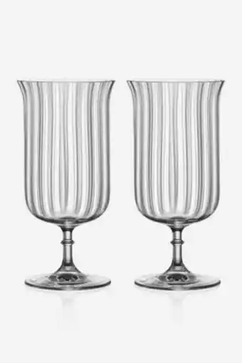 De Prati Set de copas de vidrio para coctel ocean glass alta orient deco x2 oferta