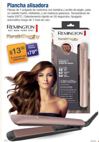 TVentas Remington Plancha Alisadora oferta
