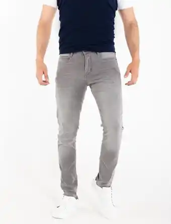 Moda RM Jean gris 5 bolsillos oferta