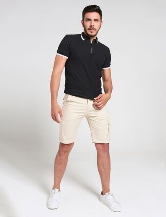 Moda RM Bermuda cargo beige oferta