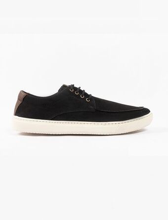Moda RM Zapato llano caña baja negro oferta